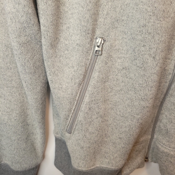 J.Crew Fleece Lined Full Zip Hoodie Sweater - Picture 4 of 7
